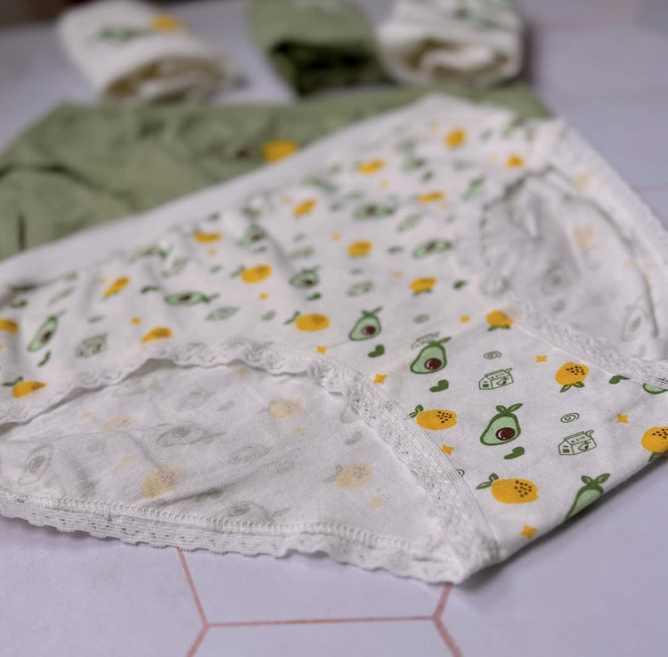 پک ۵ عددی شورت نخ پنبه آواکادو