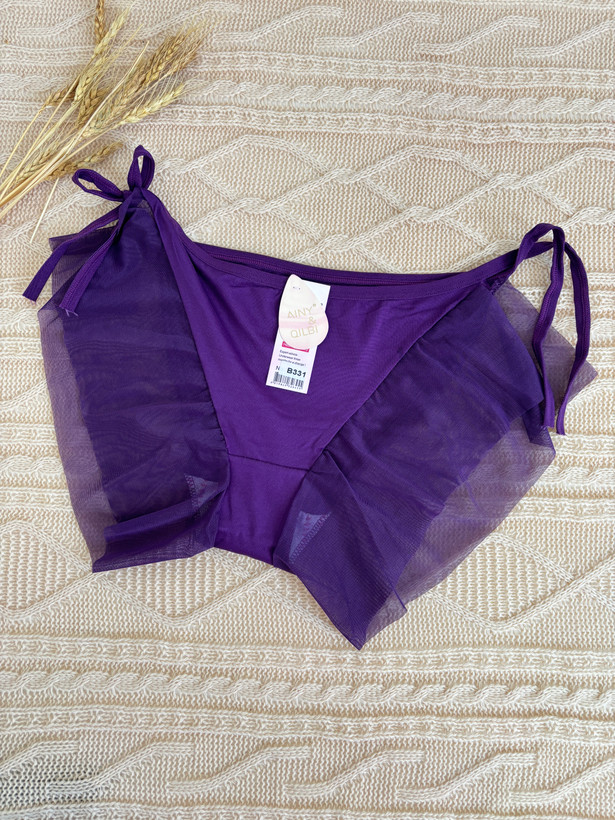 شورت گره ای تور زنانه