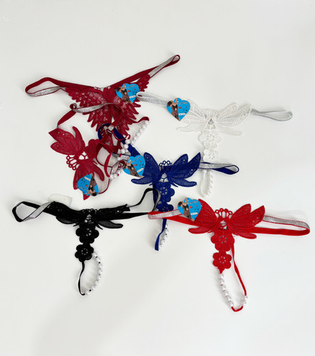 شورت لامبادا فانتزی مرواریدی