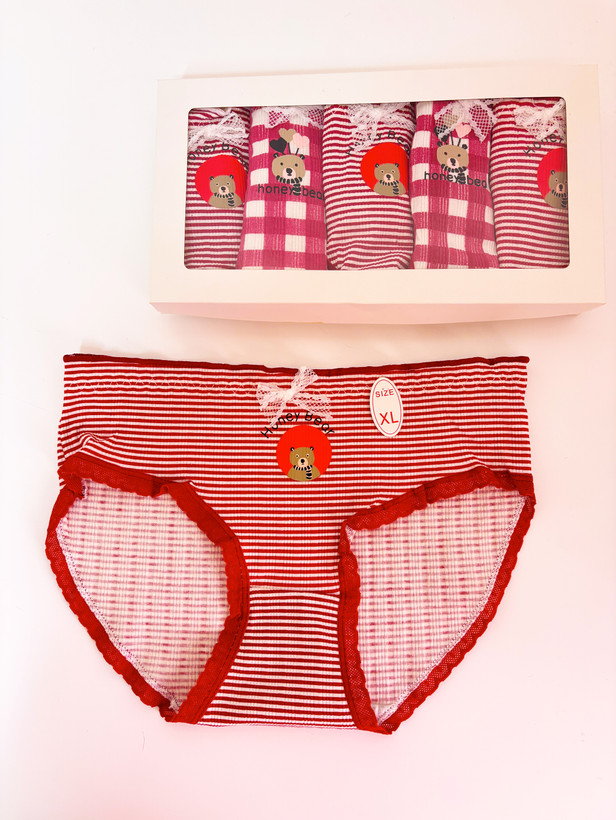 پک پنج عددی شورت کبریتی عروسکی