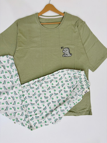 ست تیشرت و شلوار لانگ و بگ عروسکی