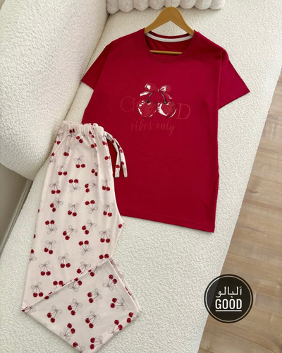 ست تیشرت و شلوار عروسکی زنانه